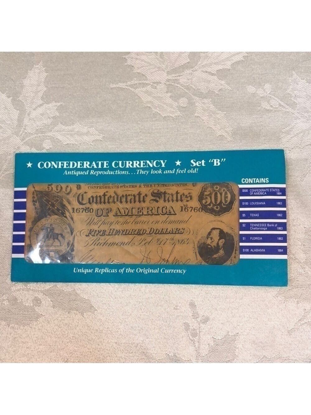 Confederate Currency Replicas